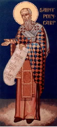 23.II. Św. Polikarp, biskup, męczennik, zm. 155-169